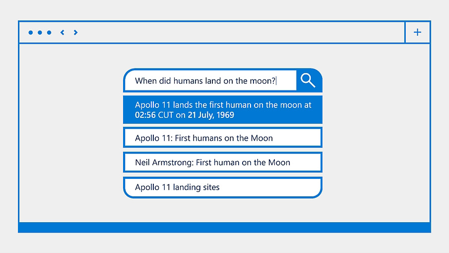 Cognitive search question