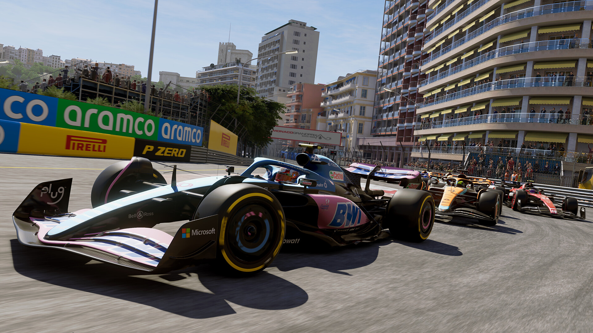 Gameplay racetrack screenshot