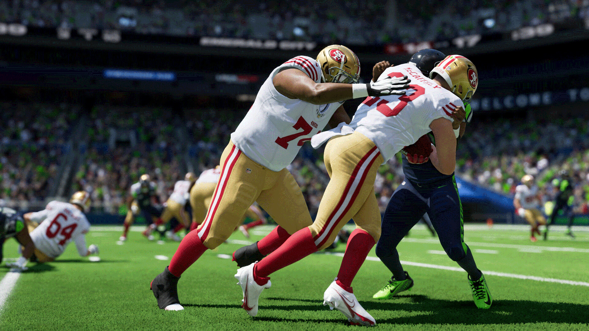 49ers vs seahawks madden 24