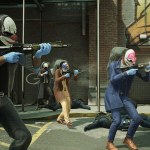 Gameplay screenshot masks