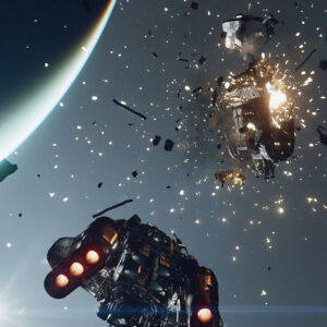 Space battle screenshot