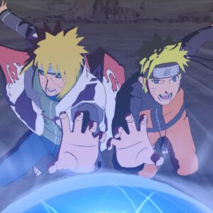 4th hokage with naruto