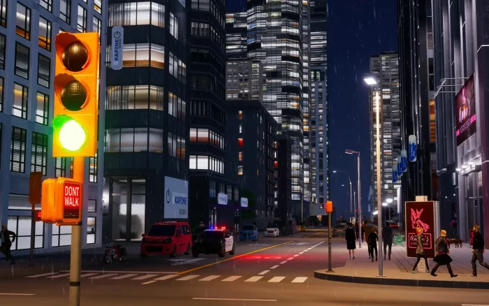 Night life in game - Cities: Skylines 2 for Windows PC: Download Guide, Tips and Features