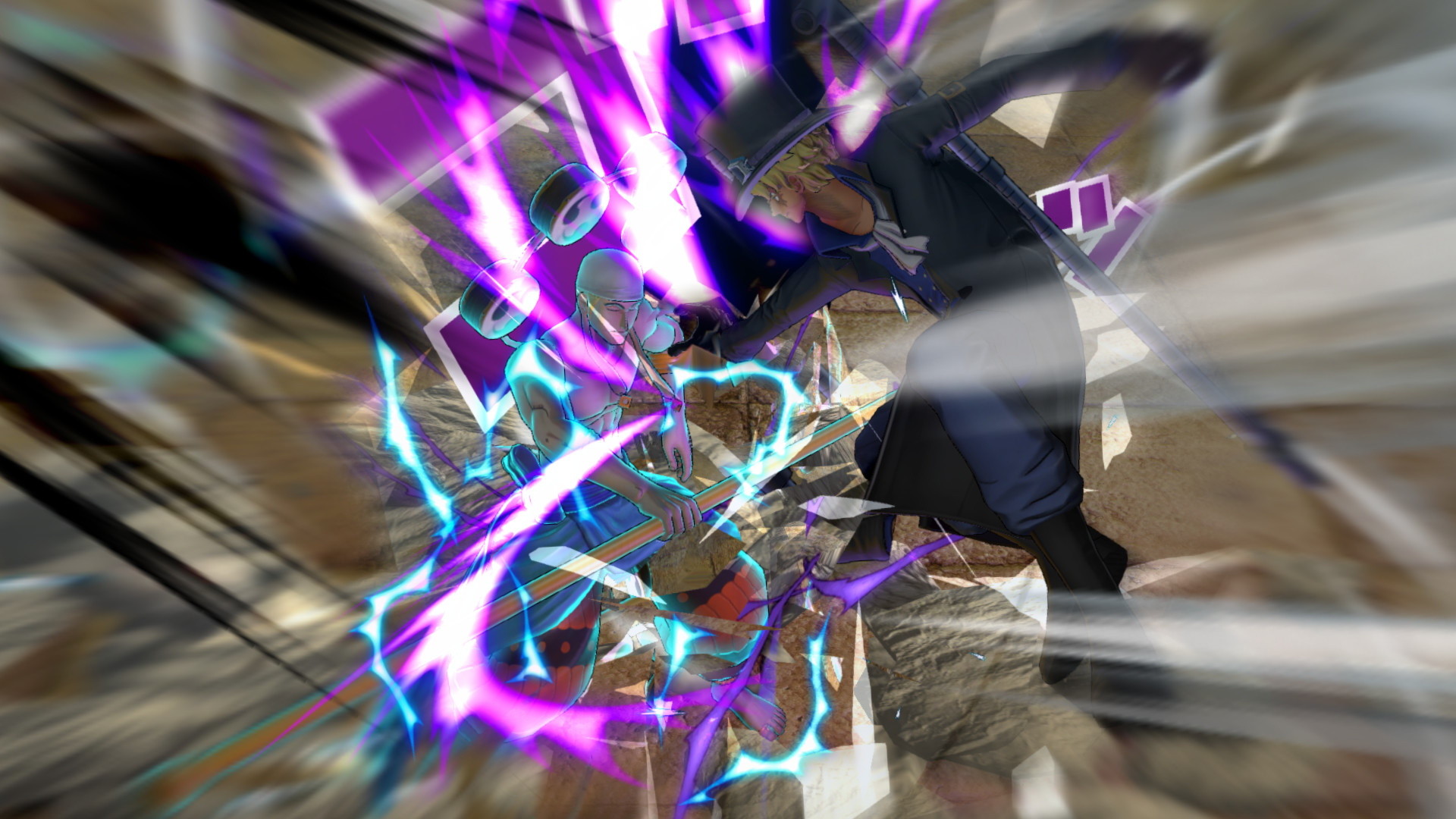 Gameplay attacking graphics