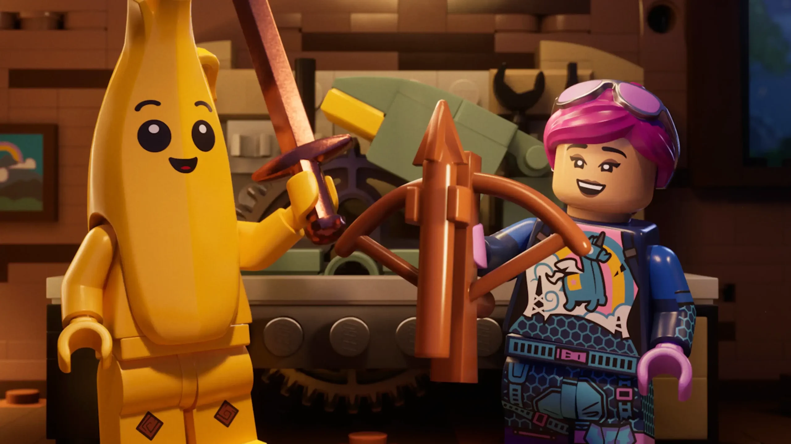 Banana lego with sword - LEGO Fortnite for Windows PC: Download Guide, Tips and Features