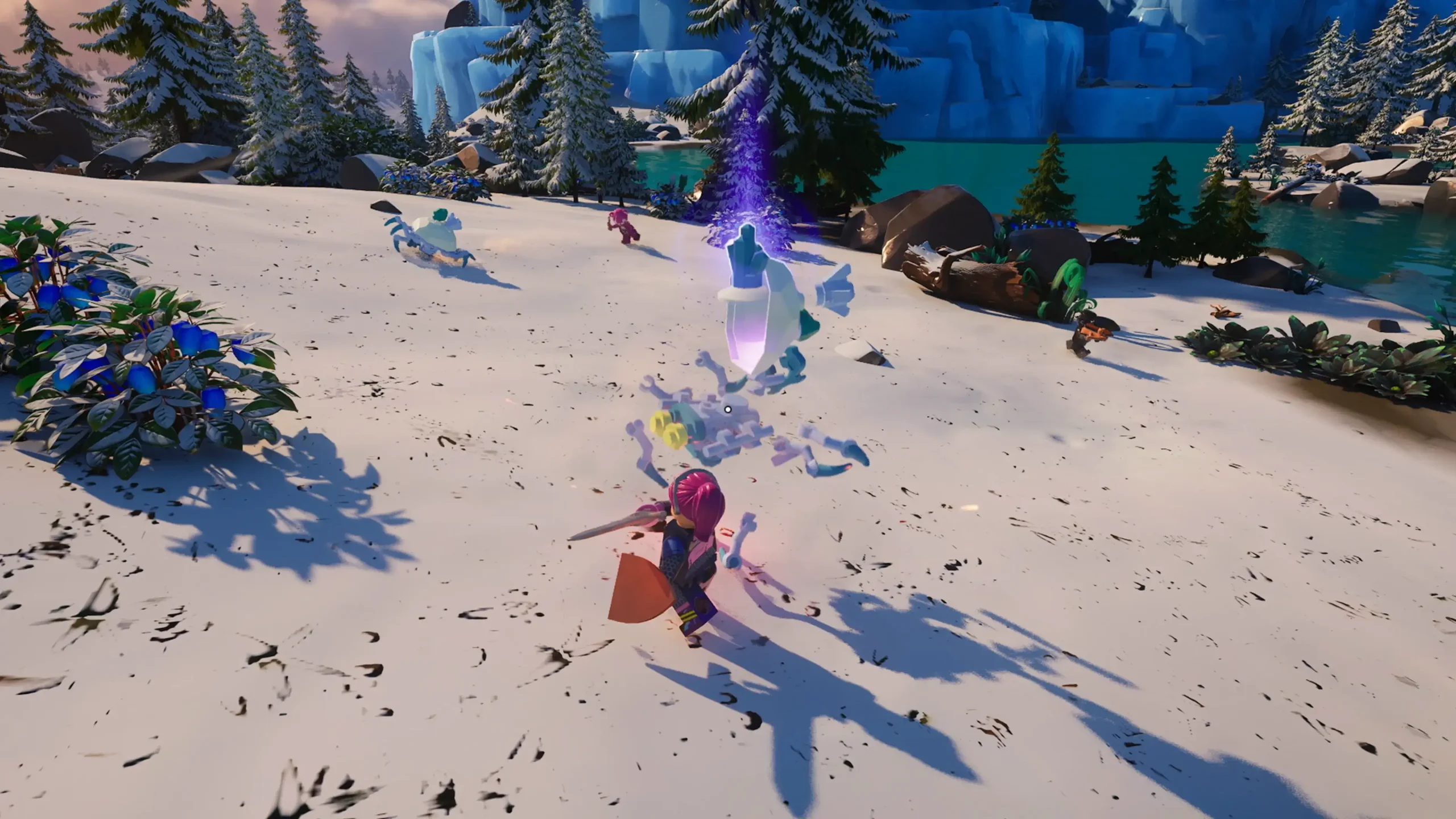 Fighting monsters - LEGO Fortnite for Windows PC: Download Guide, Tips and Features