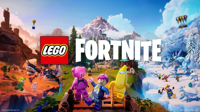 Lego fortnite logo official