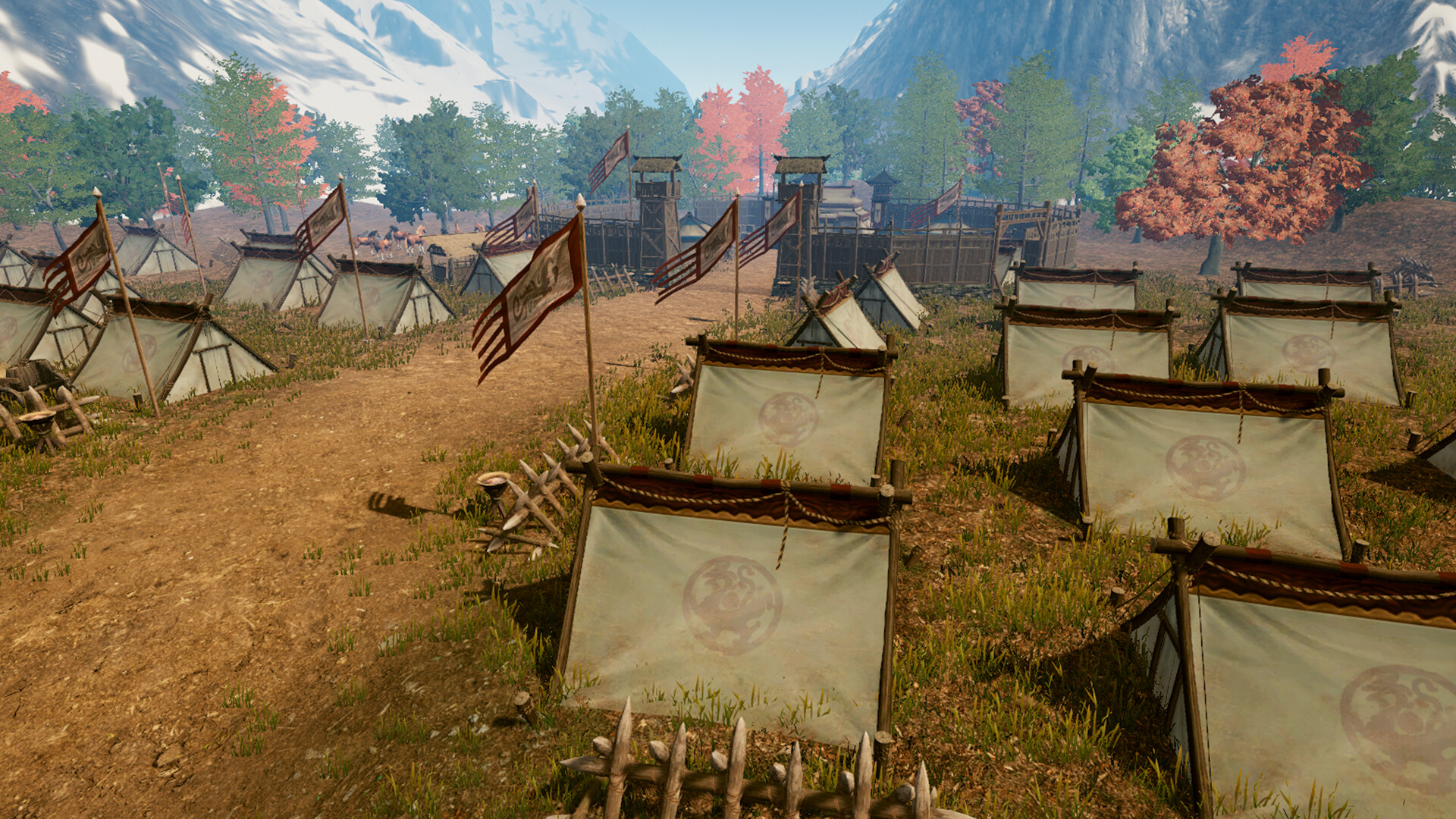 Tents in game