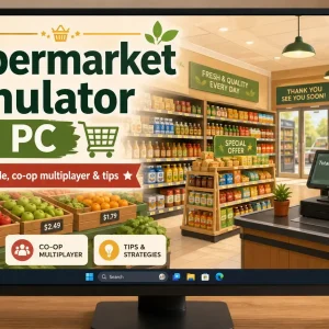 Supermarket simulator pc cover