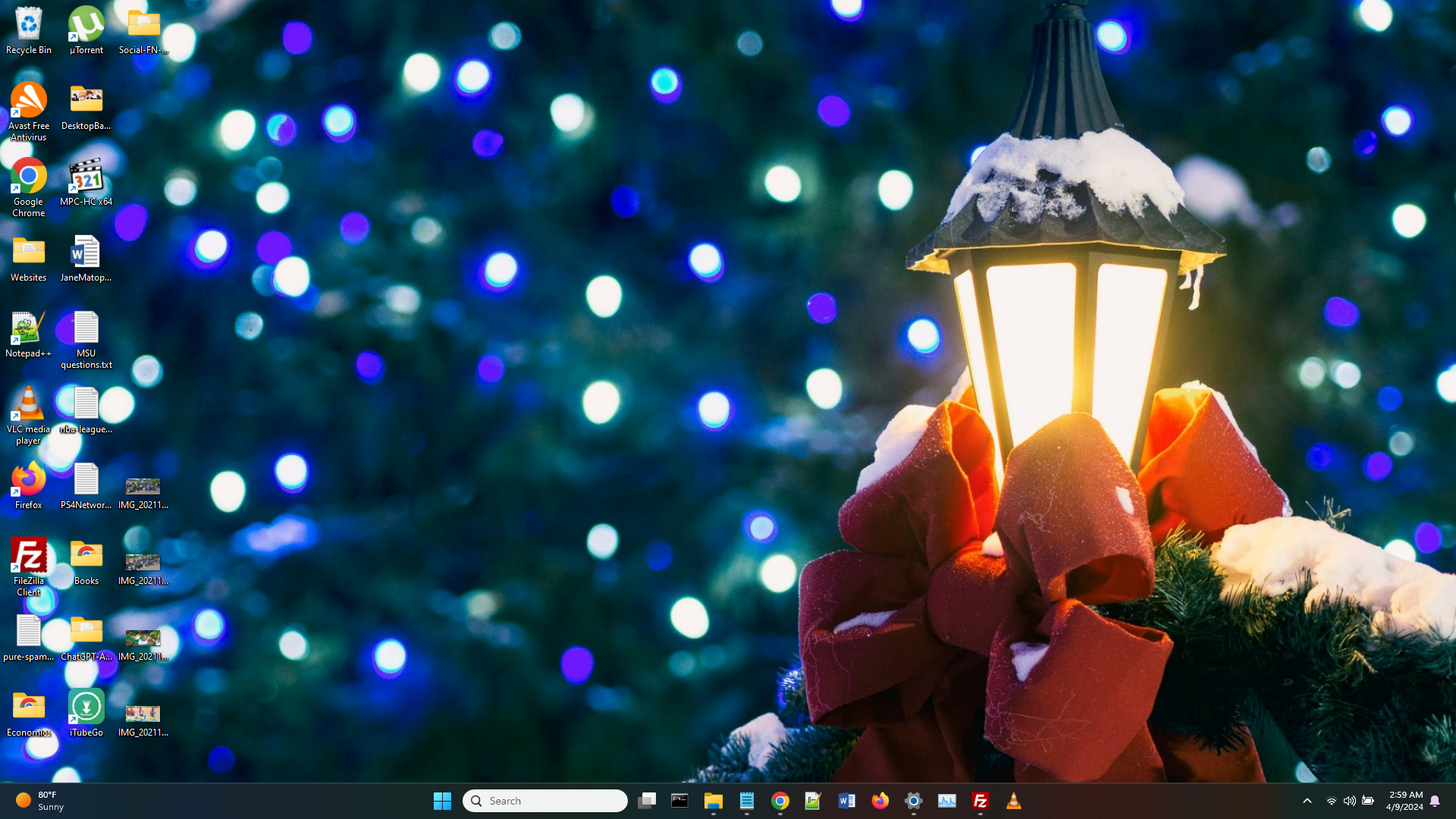 Christmas Theme Pack - Windows Mode