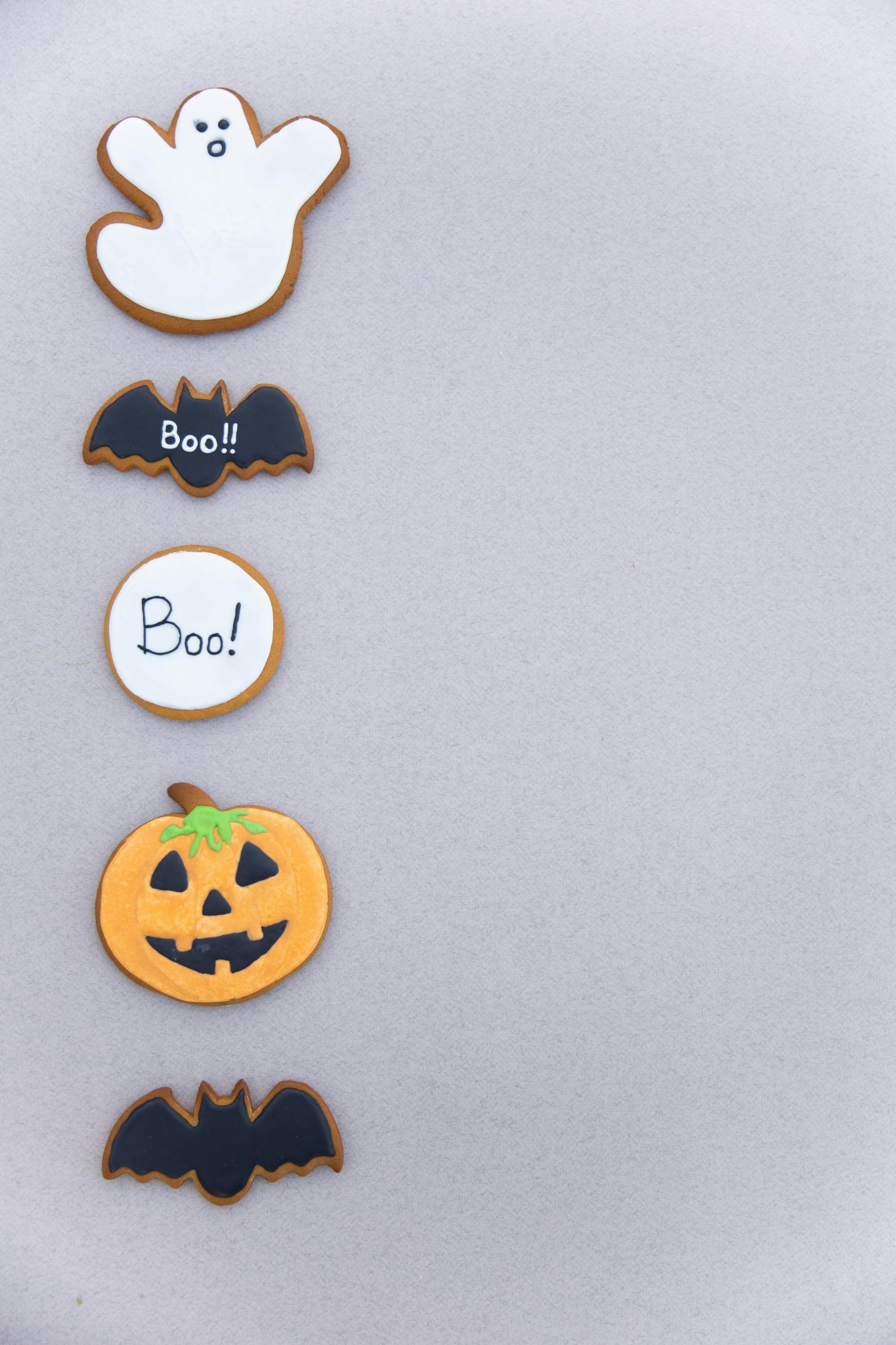 Halloween cookies assorted designs