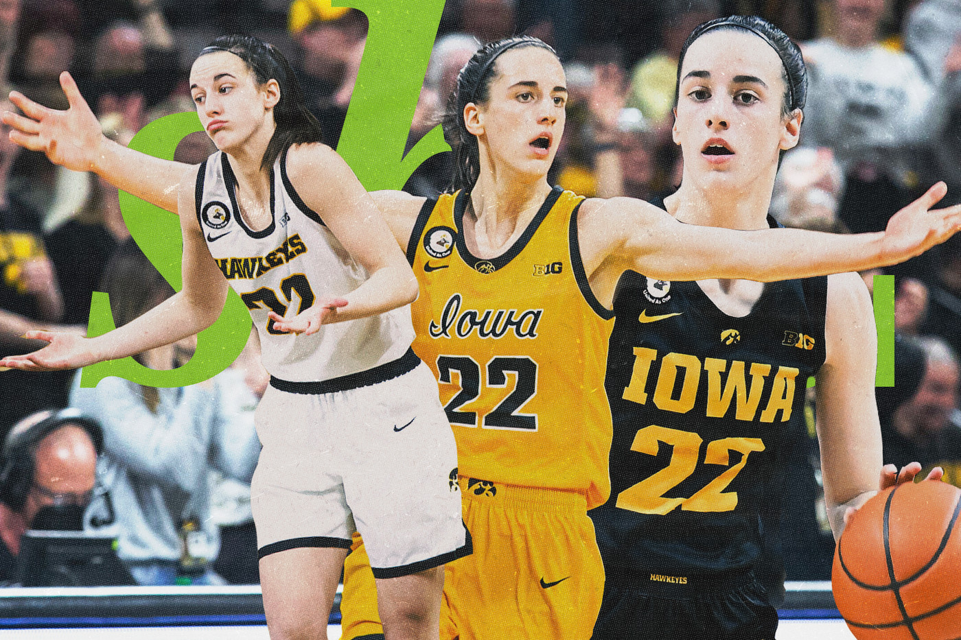 caitlin clark wallpaper combo