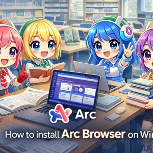 Arc browser anime cover