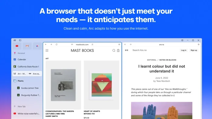 Arc browser adapting how you use the internet Arc browser adapting how you use the internet - Arc Browser for Windows