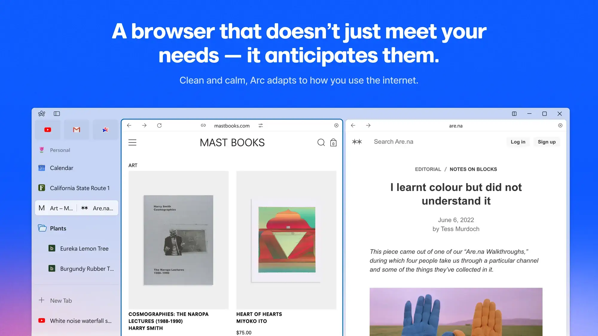 Arc browser adapting how you use the internet - Arc Browser for Windows