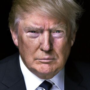 Donald trump dark background portrait wallpaper