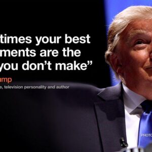 Donald trump inspirational quote dark background wallpaper