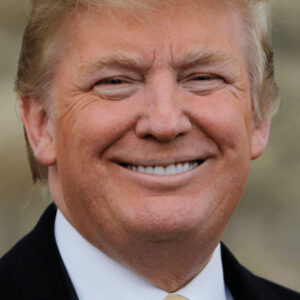 Donald trump smiling portrait wallpaper