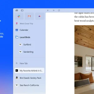 Pin or favorite folders and tabs