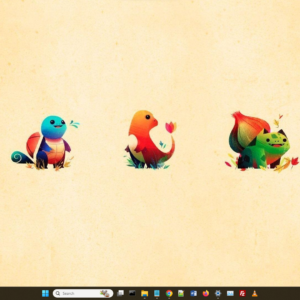 Pokemon theme screenshot