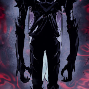 Shadowy figure demonic power solo leveling wallpaper