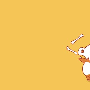 Cubone minimalist wallpaper
