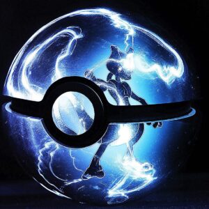 Mewtwo electric aura wallpaper