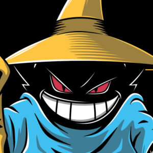 Mysterious wizard pokemon art wallpaper