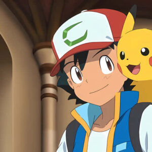Pokemon ash ketchum pikachu happy moments wallpaper