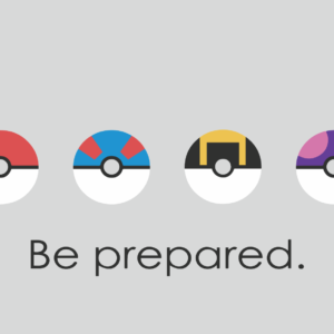 Pokemon balls be prepared quote wallpaper