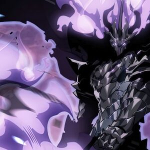 Shadow monarch dark armor anime wallpaper