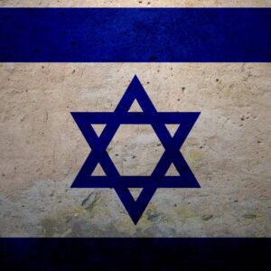 Textured israel flag wallpaper