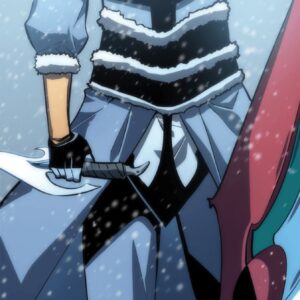 Winter warrior snow anime wallpaper