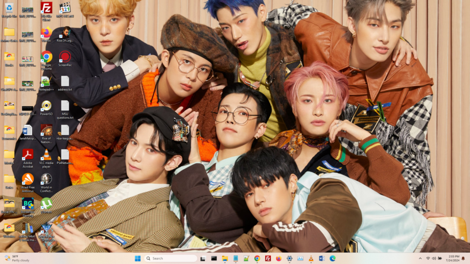 Ateez Theme for PC - Windows Themes