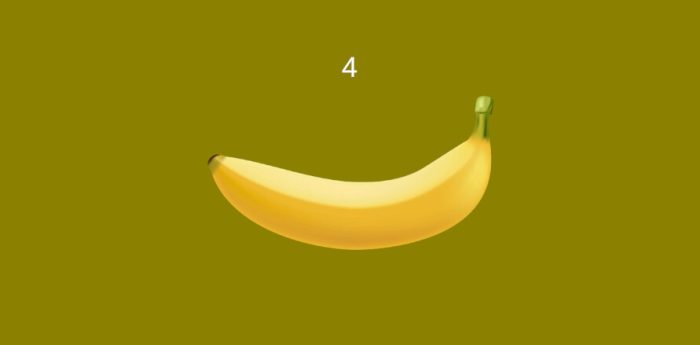 4 banana