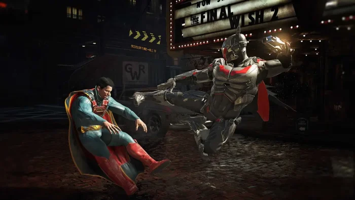 Batman beyond vs superman