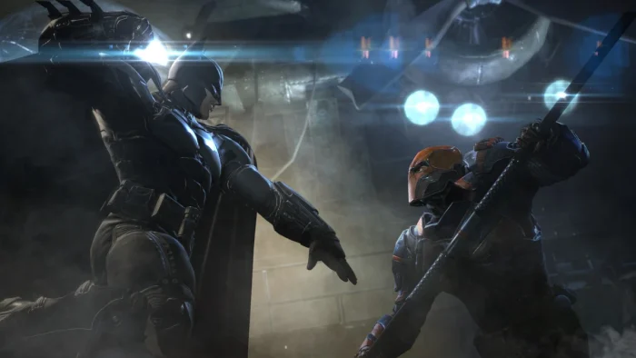 Batman vs deathstroke