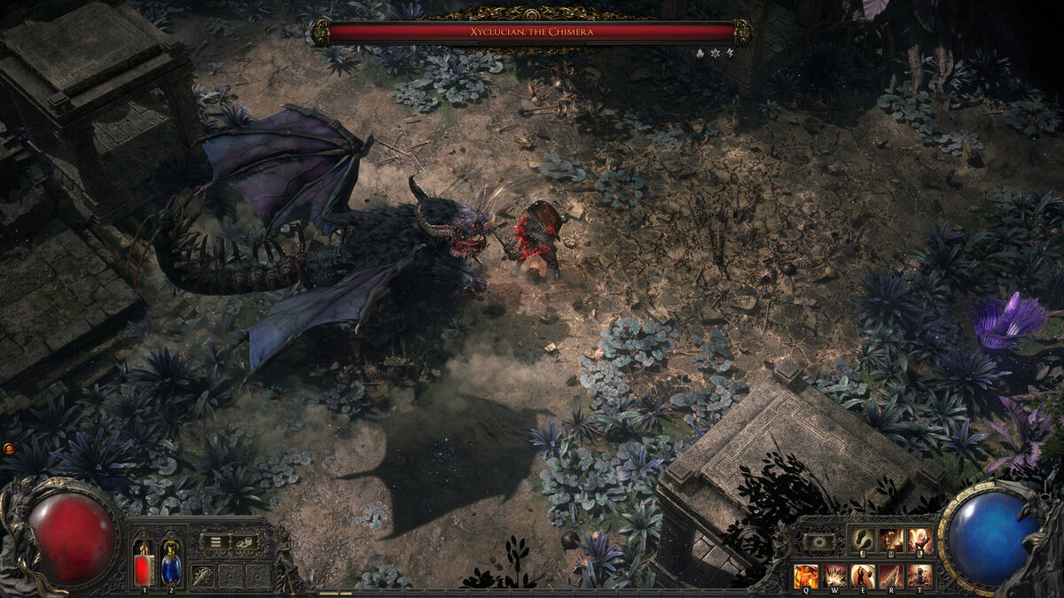 Fighting monsters
