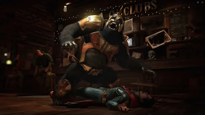 Grodd vs superman
