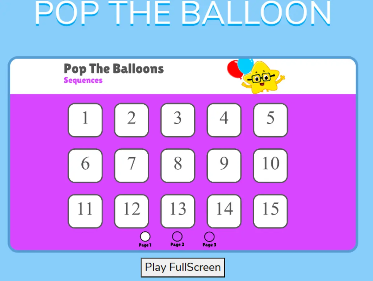 Pop the balloon