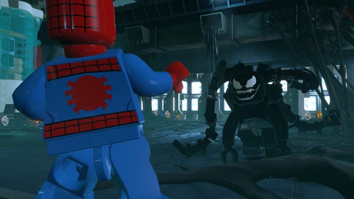Spider man vs venom lego