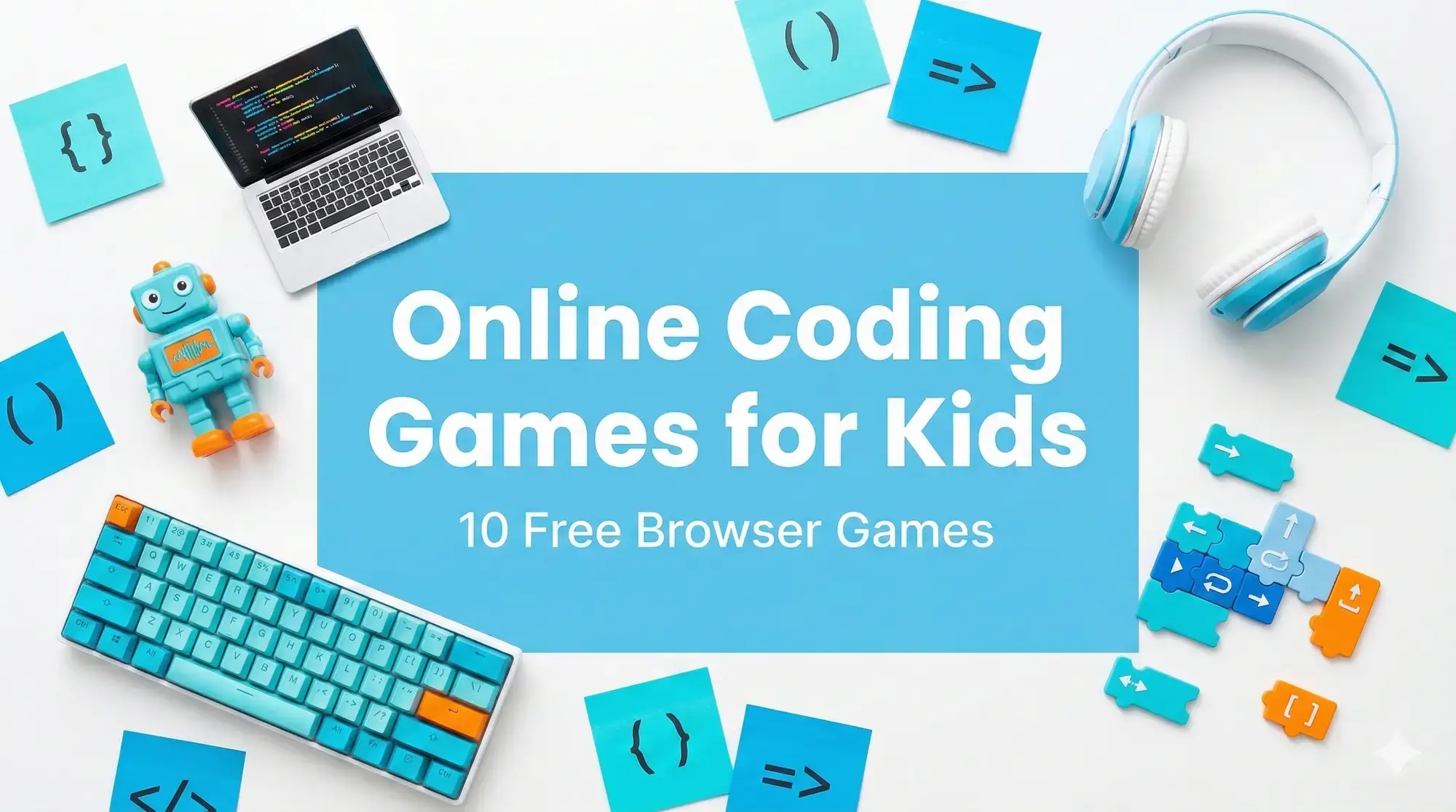 Top coding games for kids cover - Top 10 Online Coding Games for Kids in 2025