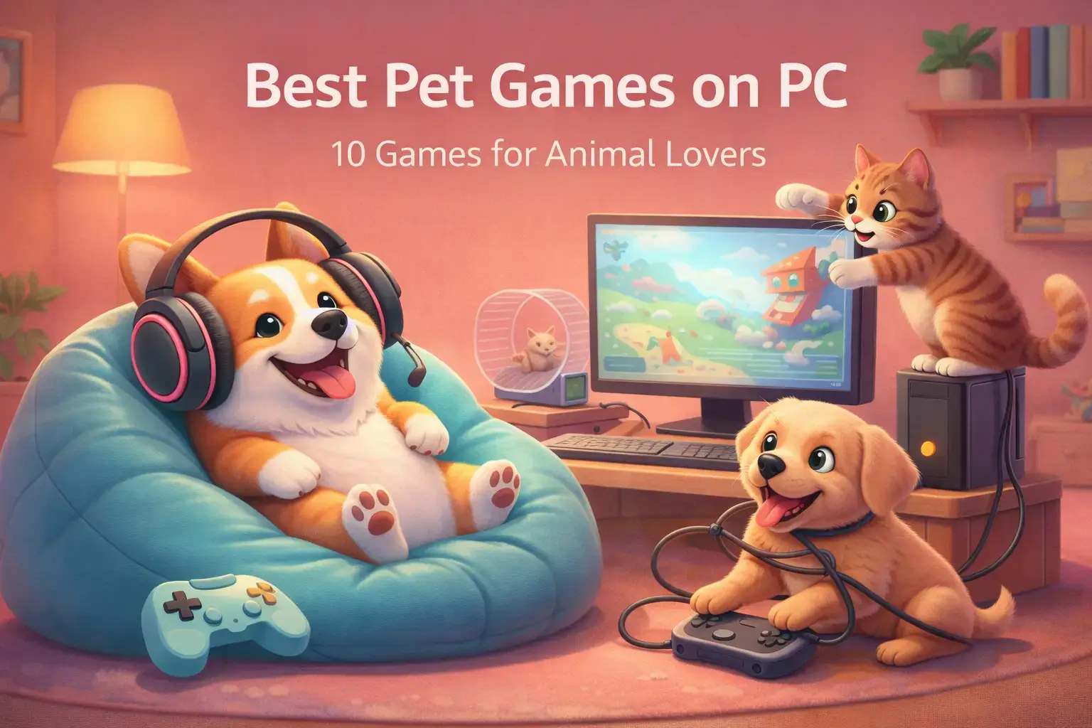 Top pet games for windows cover - Top 10 Pet Games on Windows PC in 2025