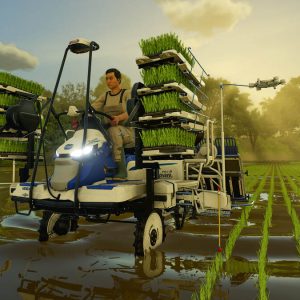 Asian farmer