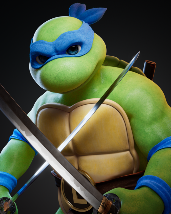 3d ninja turtles