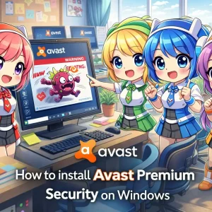 Avast premium security anime cover