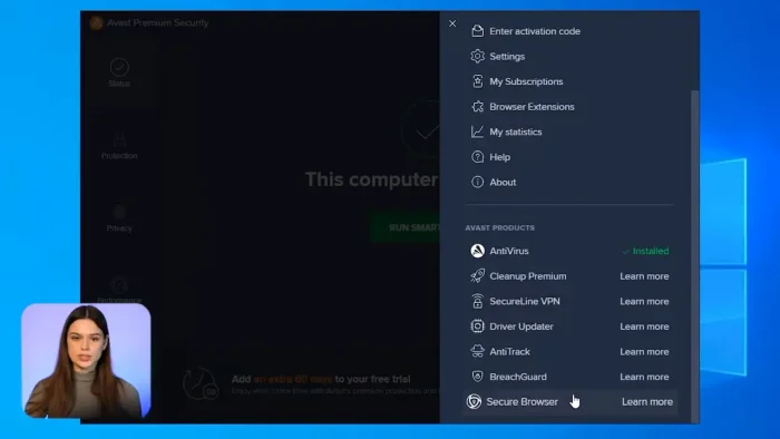 Avast premium tools