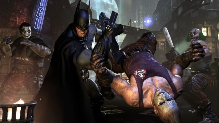 Batman angry