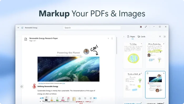 Edit pdf images