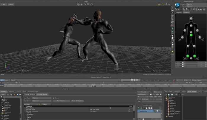 Fight animations